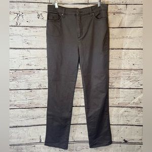 GLORIA VANDERBILT Jeans "Amanda" Straight Leg Gray-10